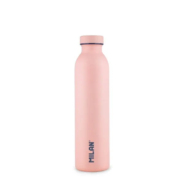 Milan Collection 430 Bottiglia Termica 0.59L - Acciaio Inox a Doppia Parete - Liquidi Caldi fino a 12h Liquidi Freddi fino a 24h - Rosa - immagine 1
