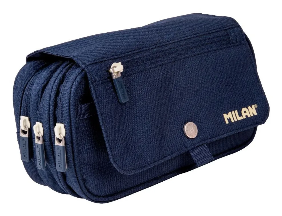 Milan 08149SNCB astuccio per matita Astuccio portamatite Poliestere Blu - immagine 1
