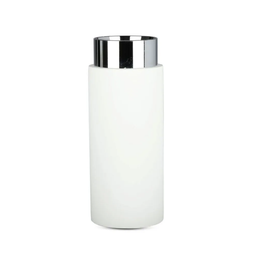 V-TAC Portafaretto LED GU10 e GU5.3 (MR16) Corpo in Gesso Base Metallica Cromata - immagine 1