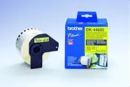 ORIGINALE Brother Etichette Bianco DK-N55224 DK-Tape Nastro non adesivo 54mm x 3048m bianco - immagine 1
