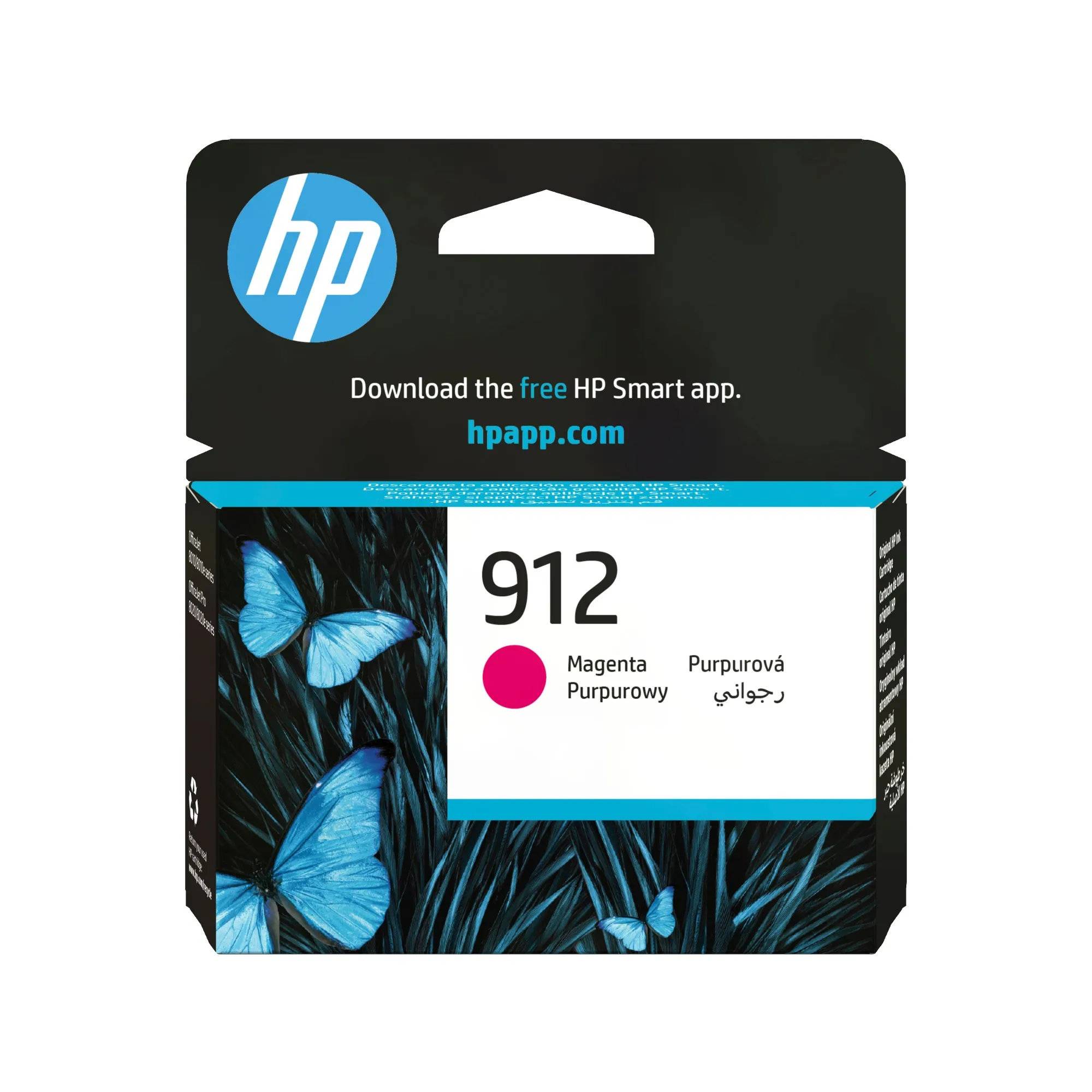 HP Cartuccia di inchiostro magenta originale 912 - immagine 1