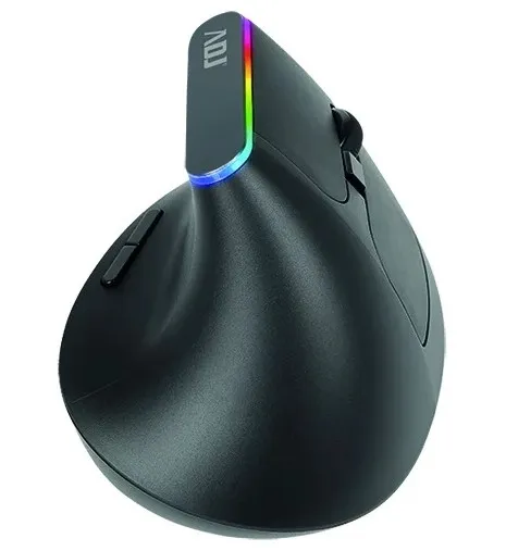 Mouse ottico wireless Shark Mini ADJ. Orientamento verticale. Risoluzione da 800 a 1600 DPI compatibile con Windows/Mac Colore Nero - immagine 1
