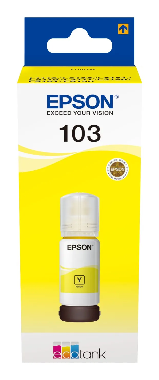Epson 103 EcoTank bottiglia inchiostro giallo (WE) - immagine 1