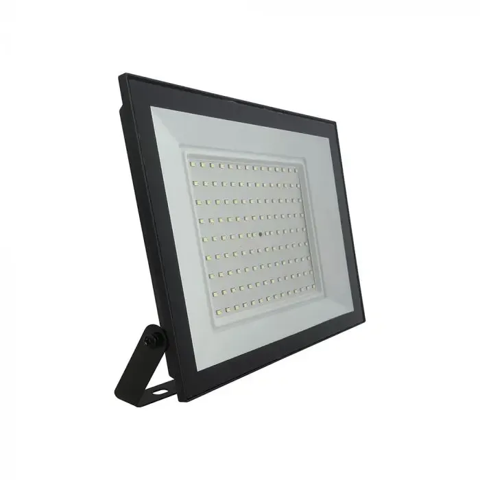 V-TAC Faro LED SMD 100W Slim E-Series con Driver Integrato Nero 6500K IP65 - immagine 1