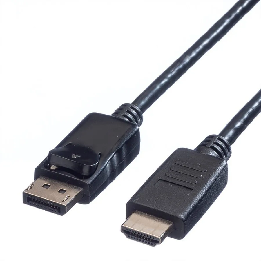 Cavo Dp-Hdtv 3Mt M/M Value Displayport-Hdmi 2K1080P 60Hz - immagine 1