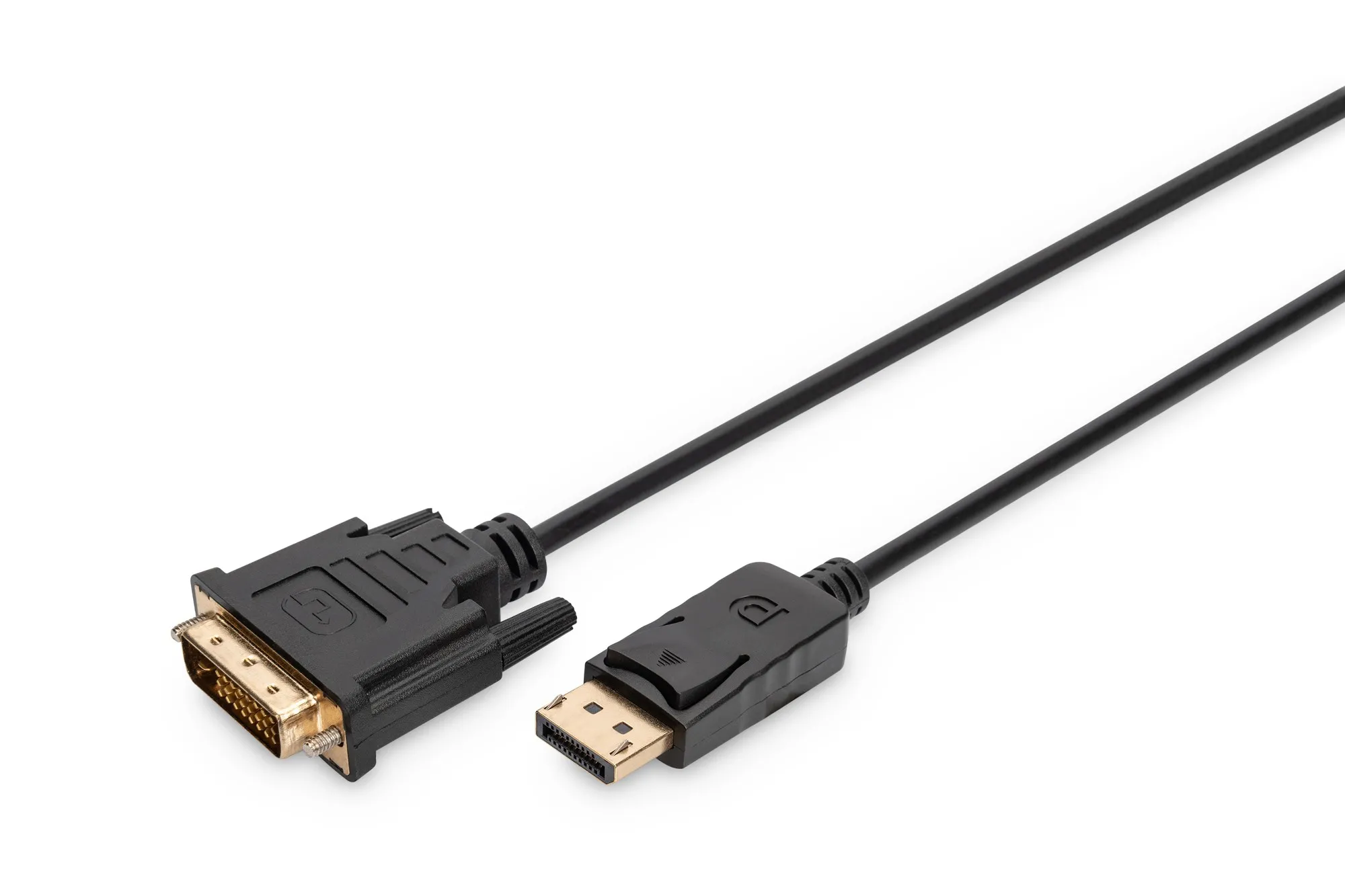Cavo Adattatore Displayport Connettori Dp Maschio - Dvi-D(24+1) Maschio Mt. 2 - immagine 1