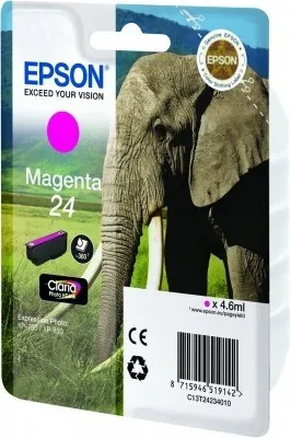 ORIGINALE Epson Cartuccia d'inchiostro magenta C13T24234012 24 360 pagine 46ml - immagine 1