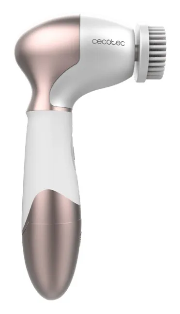 Cecotec 03371 spazzola per la pulizia del viso Spazzola rotante Marrone Bianco - immagine 1
