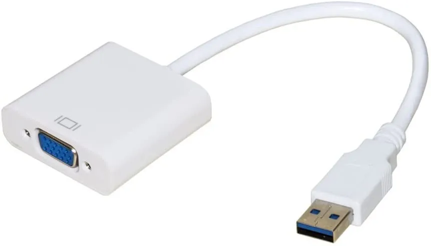 Adattatore Usb 3.0 Maschio A Vga Femmina - immagine 1