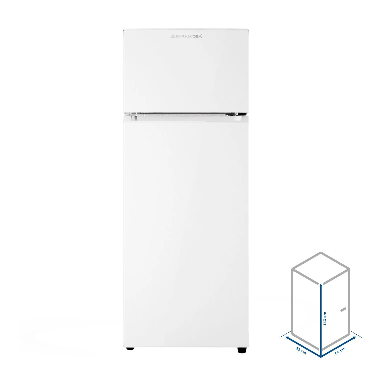 PYRAMIDEA Frigorifero Capacità Totale 240 Lt. Lordi (210 L Netti) Classe Energetica E Colore Bianco porta reversibile FRG244W - immagine 3