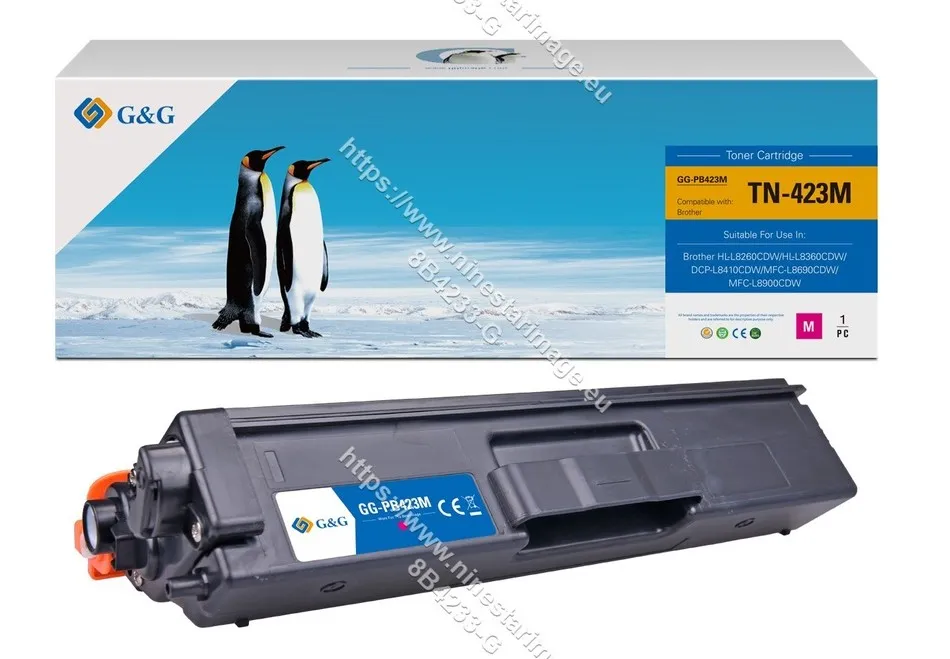 Toner G&G Br Tn423M M 4000 Pag - immagine 1