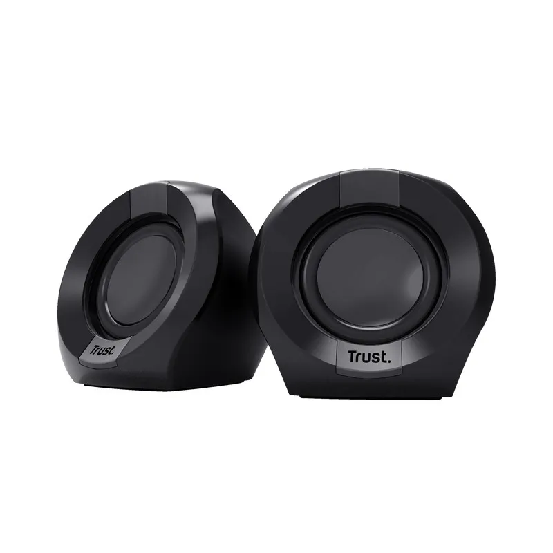 Trust Set Altoparlanti Speakers 2.0 8W Picco (4W Rms) - Polo 2.0 - Nero - immagine 1