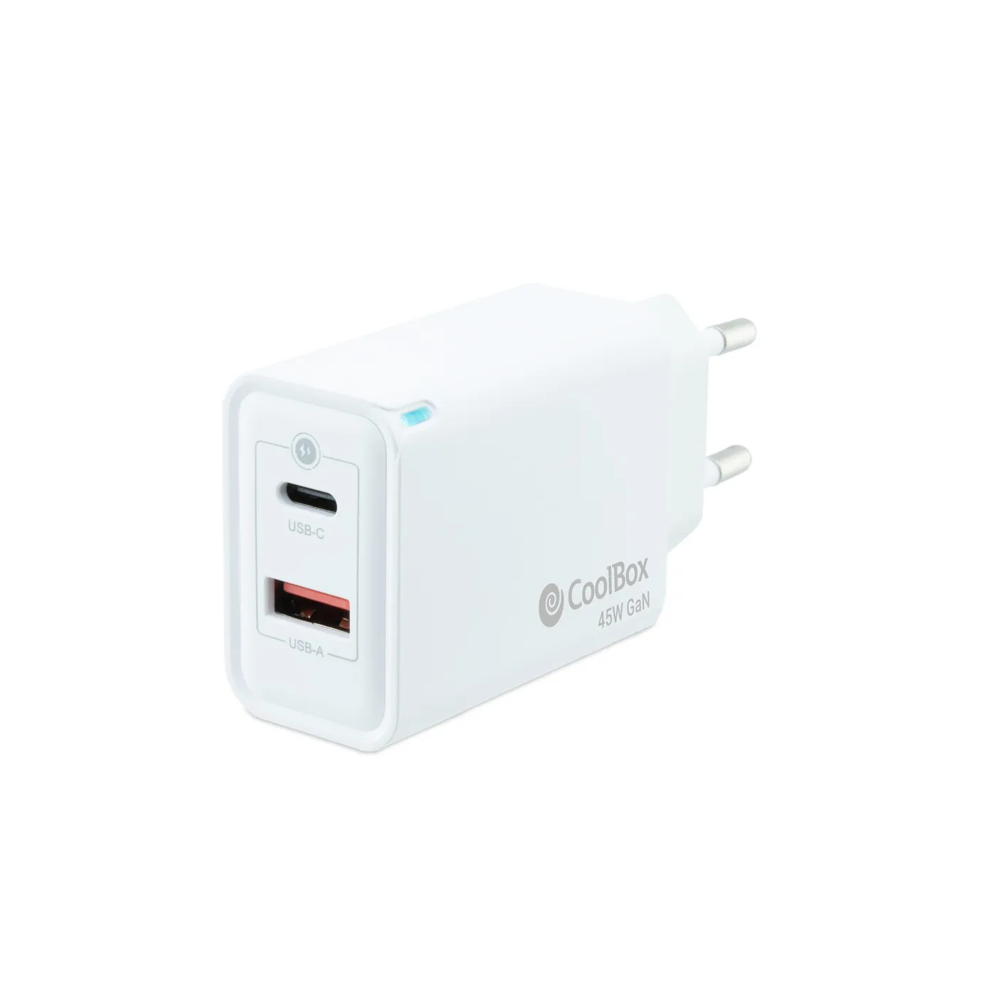CoolBox COO-CUP-45CA Caricabatterie per dispositivi mobili Universale Bianco AC Interno - immagine 1