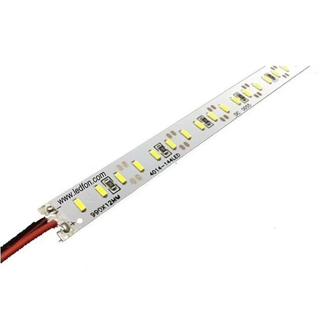 V-TAC Barra Rigida LED SMD4014 18W 144 LED/m L:1m 3000K (Confezione da 10 Pezzi) - immagine 1