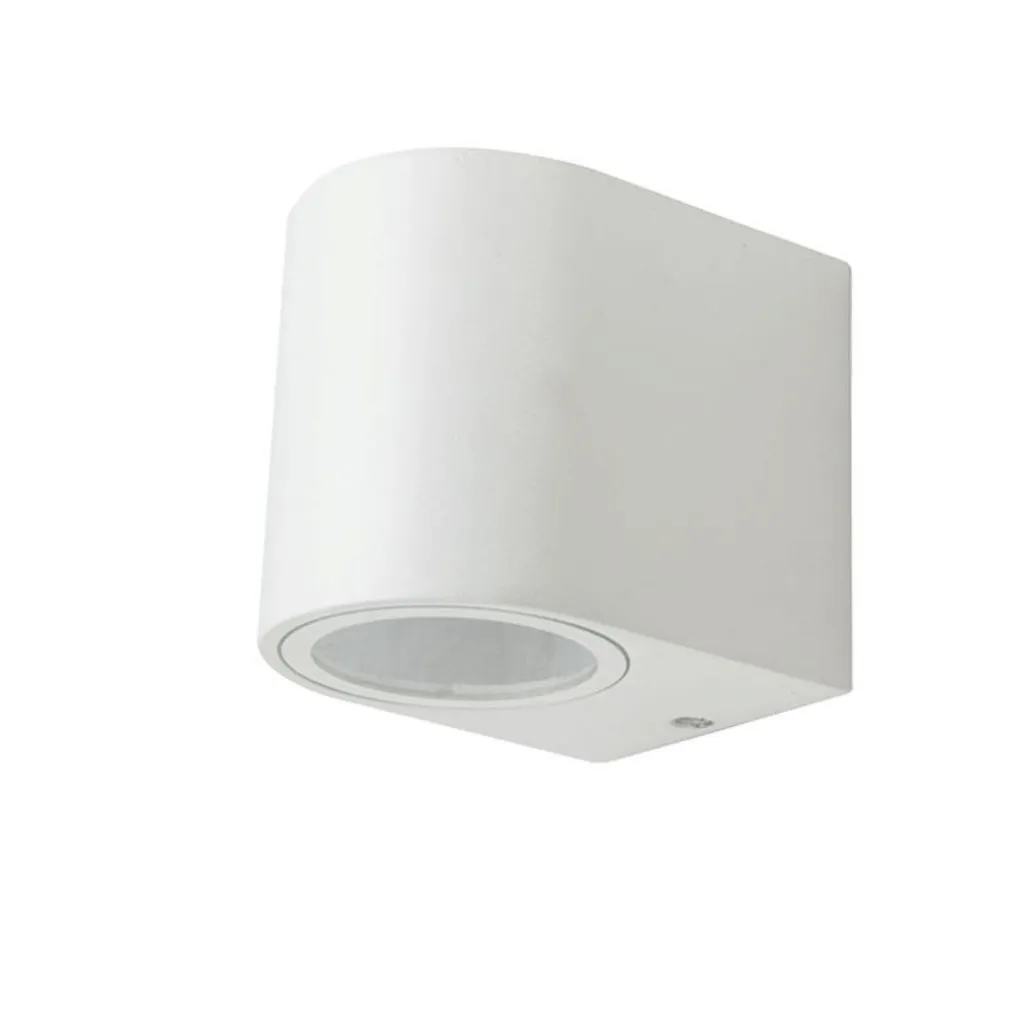 V-TAC Portafaretto LED da Muro Rotondo GU10 (Max 35W) Colore Bianco IP44 - immagine 1
