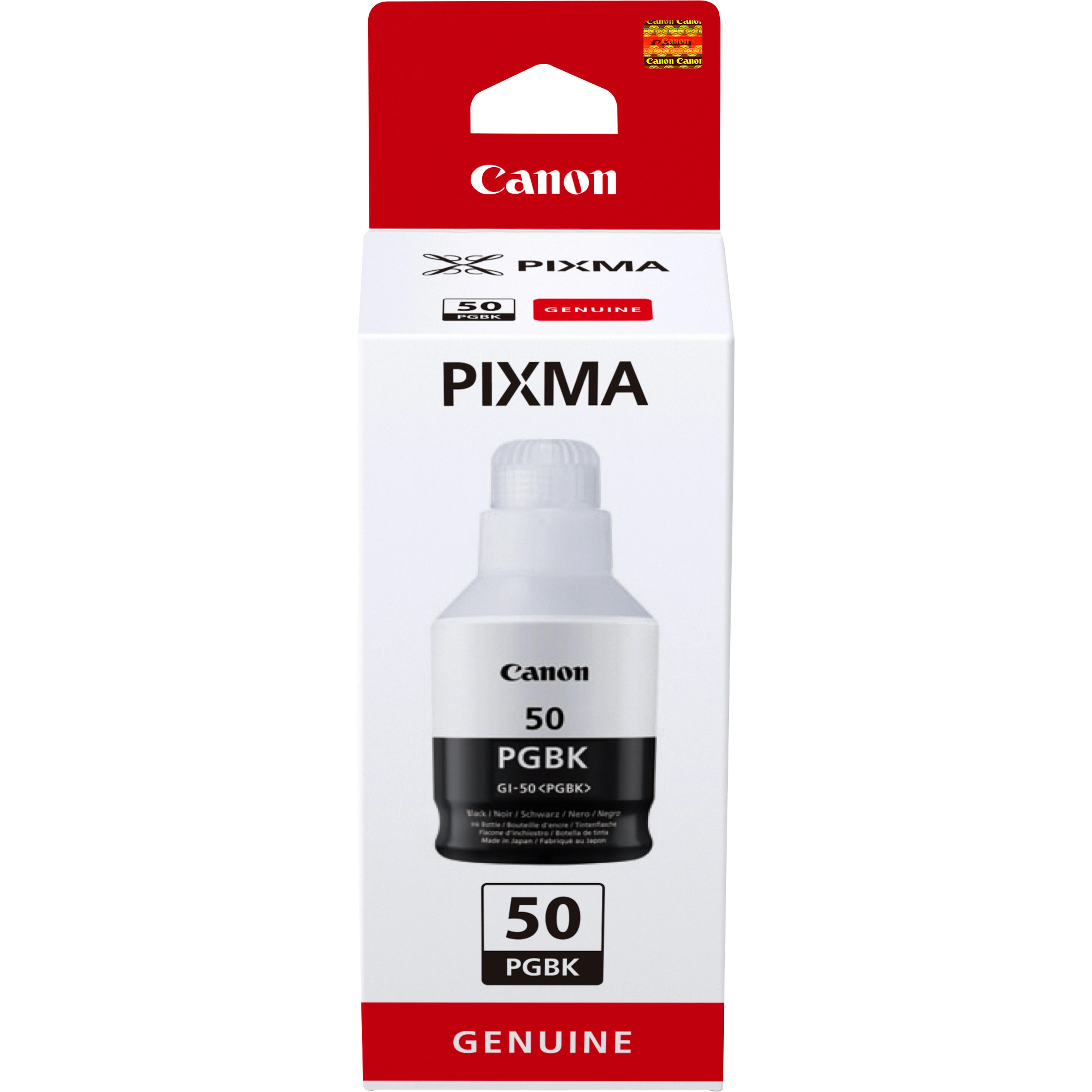 ORIGINALE Canon Cartuccia d'inchiostro nero GI-50pgbk 3386C001 6000 pagine 170ml - immagine 1