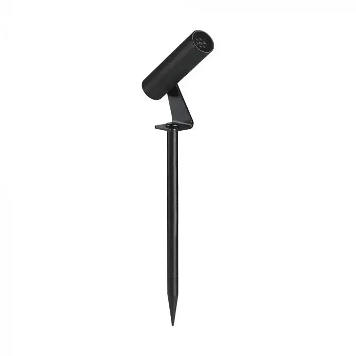 2W Led Spike Light Aluminum 3000K Black Body Ip65 Rd - immagine 1