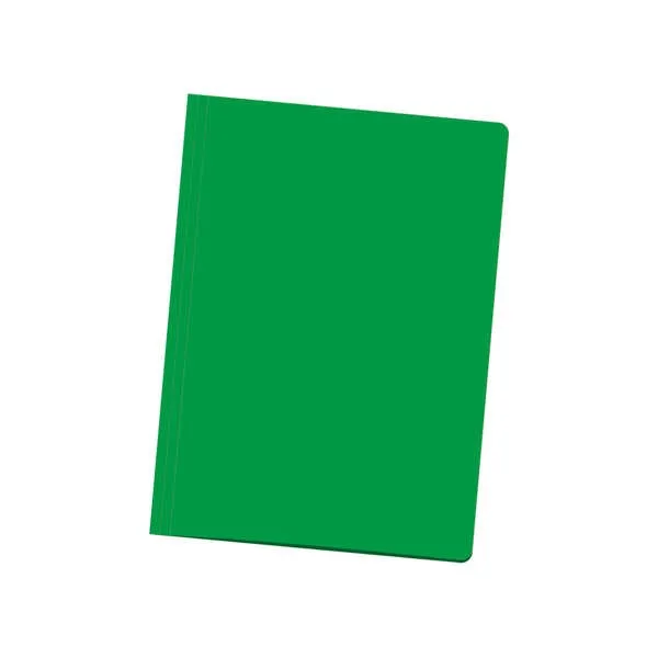 Dohe Confezione da 50 sottocartelle in cartone da 180 g/m² - Con fessura per chiusura - Resistenti e durevoli - Ideali per organizzare documenti - Verde - immagine 1