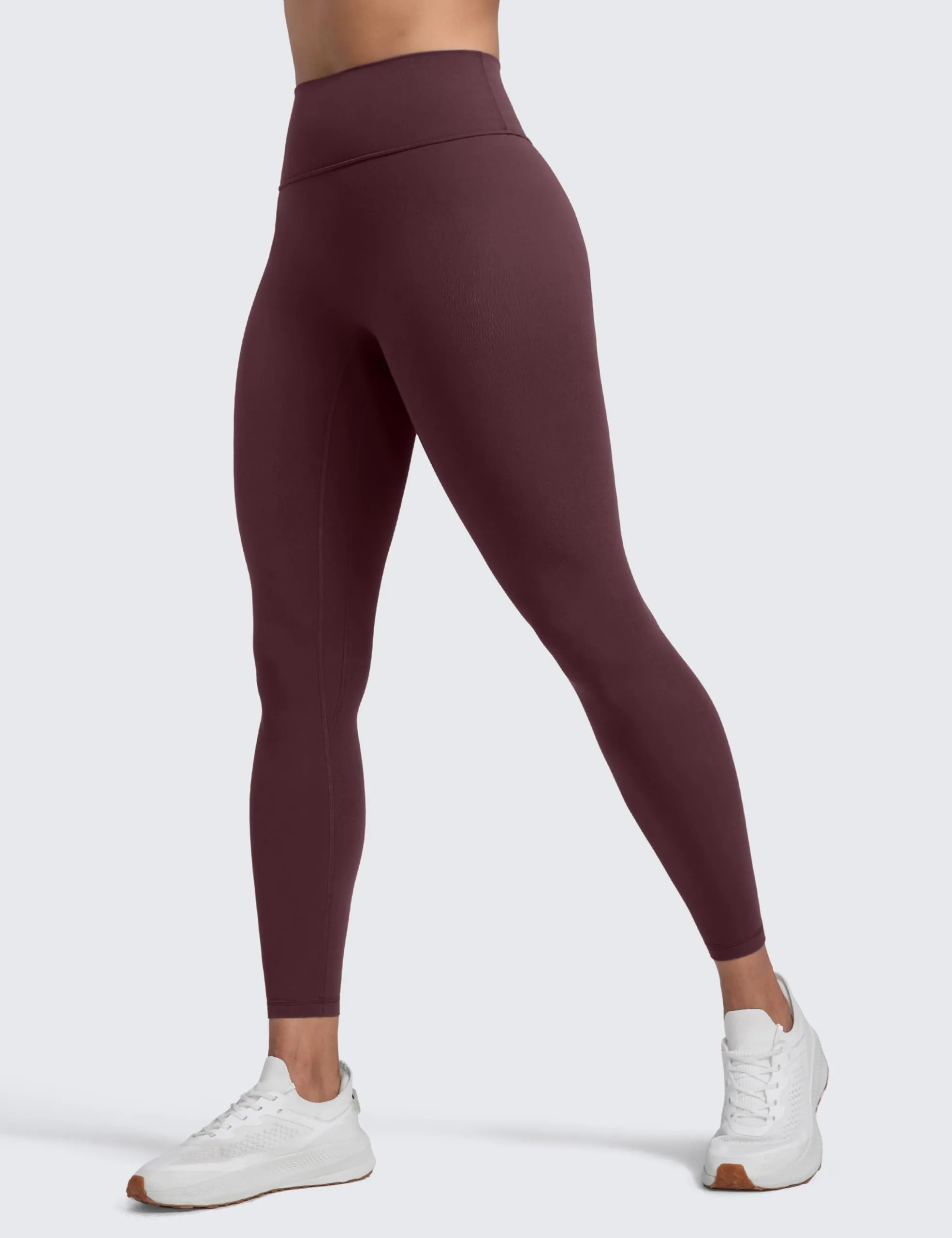 CRZ YOGA Secretsculpt Pilates Leggings 64cm Prugna Matura 48 - immagine 2