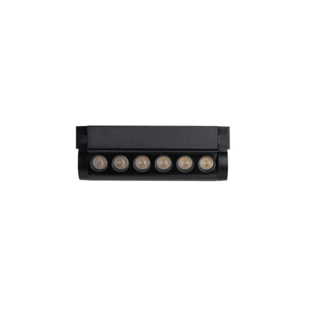 V-TAC Faretto LED Lineare da Binario Magnetico Regolabile 5W Colore Nero 6400K IP20 - immagine 1