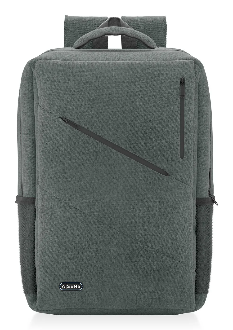 AISENS ASBG-BP085-GR borsa per laptop 396 cm (15.6) Zaino Grigio - immagine 1