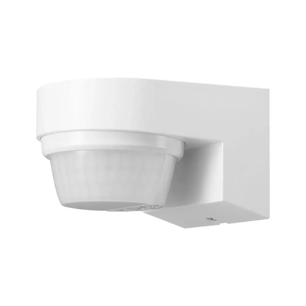 Pir Wall Sensor 180?/360? - White Body Ip44 - immagine 1