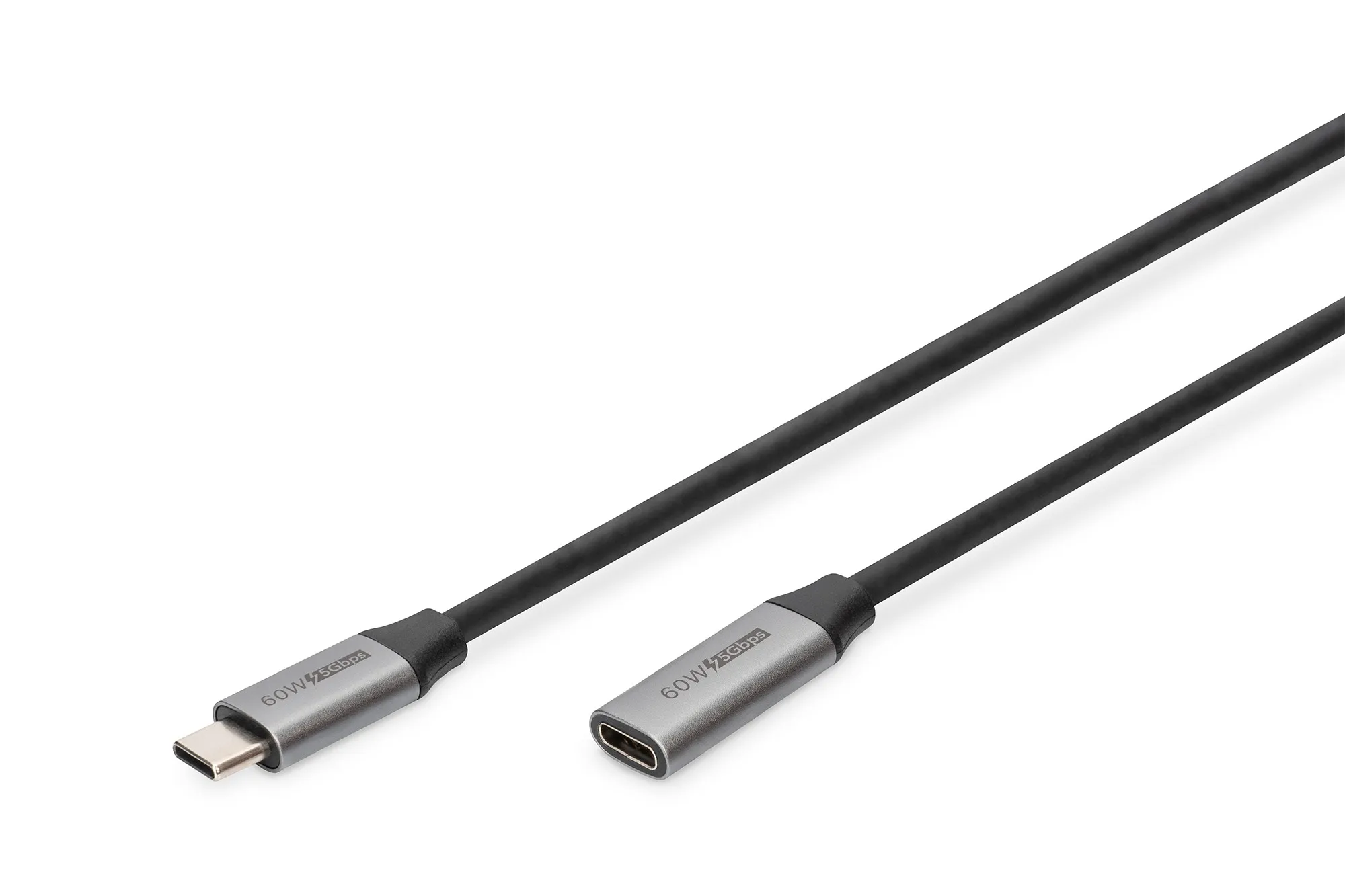 Digitus Cavo Di Prolunga Usb-3.0 Gen.1 Usb Type -C M/F Mt 1 - immagine 1