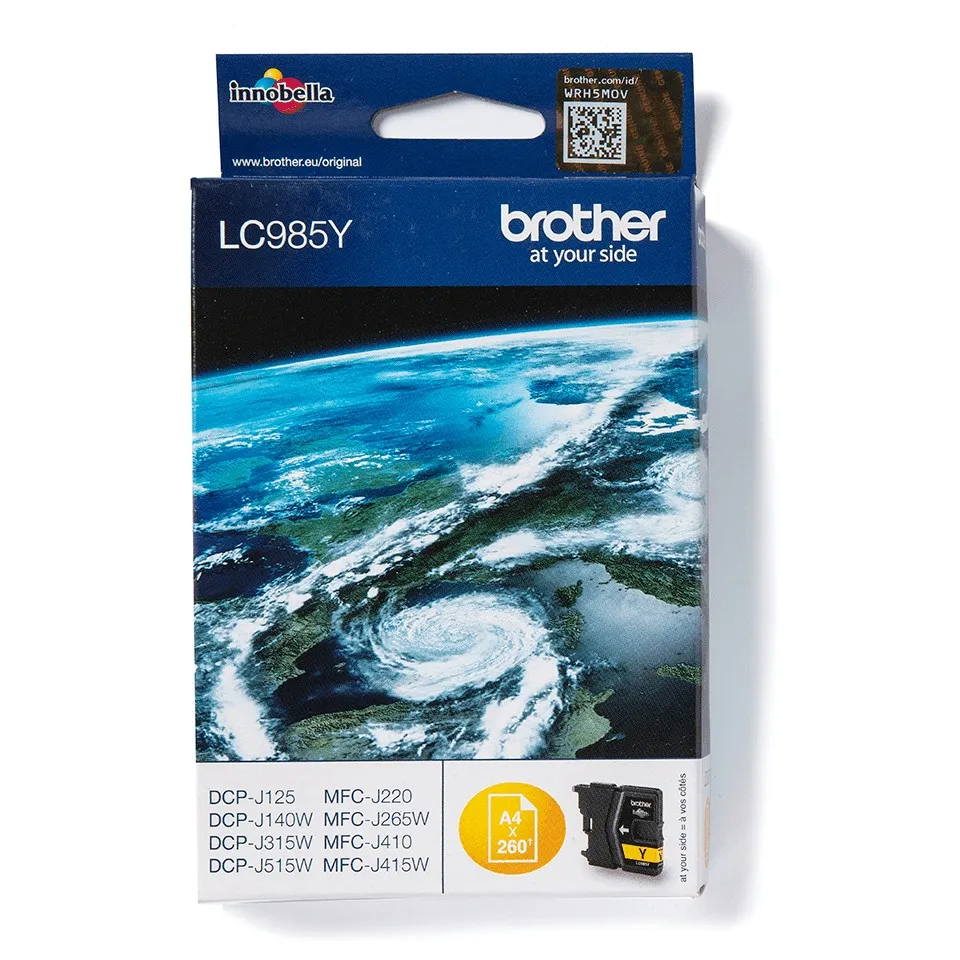 ORIGINALE Brother Cartuccia d'inchiostro giallo LC985Y LC-985 260 pagine - immagine 1