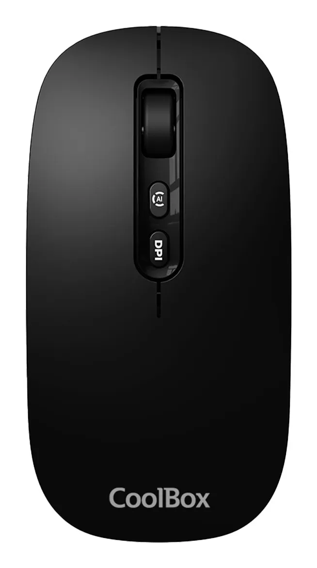 CoolBox W02 mouse Casa Ambidestro RF senza fili + Bluetooth Ottico 1600 DPI - immagine 1