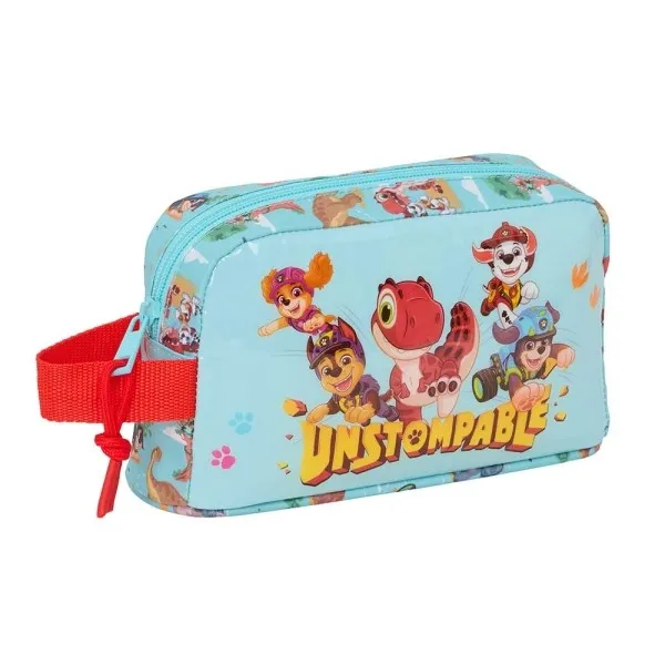Borsa termica per il pranzo Safta Paw Patrol Dino Rescue - Maniglia laterale - Chiusura con cerniera - 215x12x65 cm - Blu pastello - immagine 1