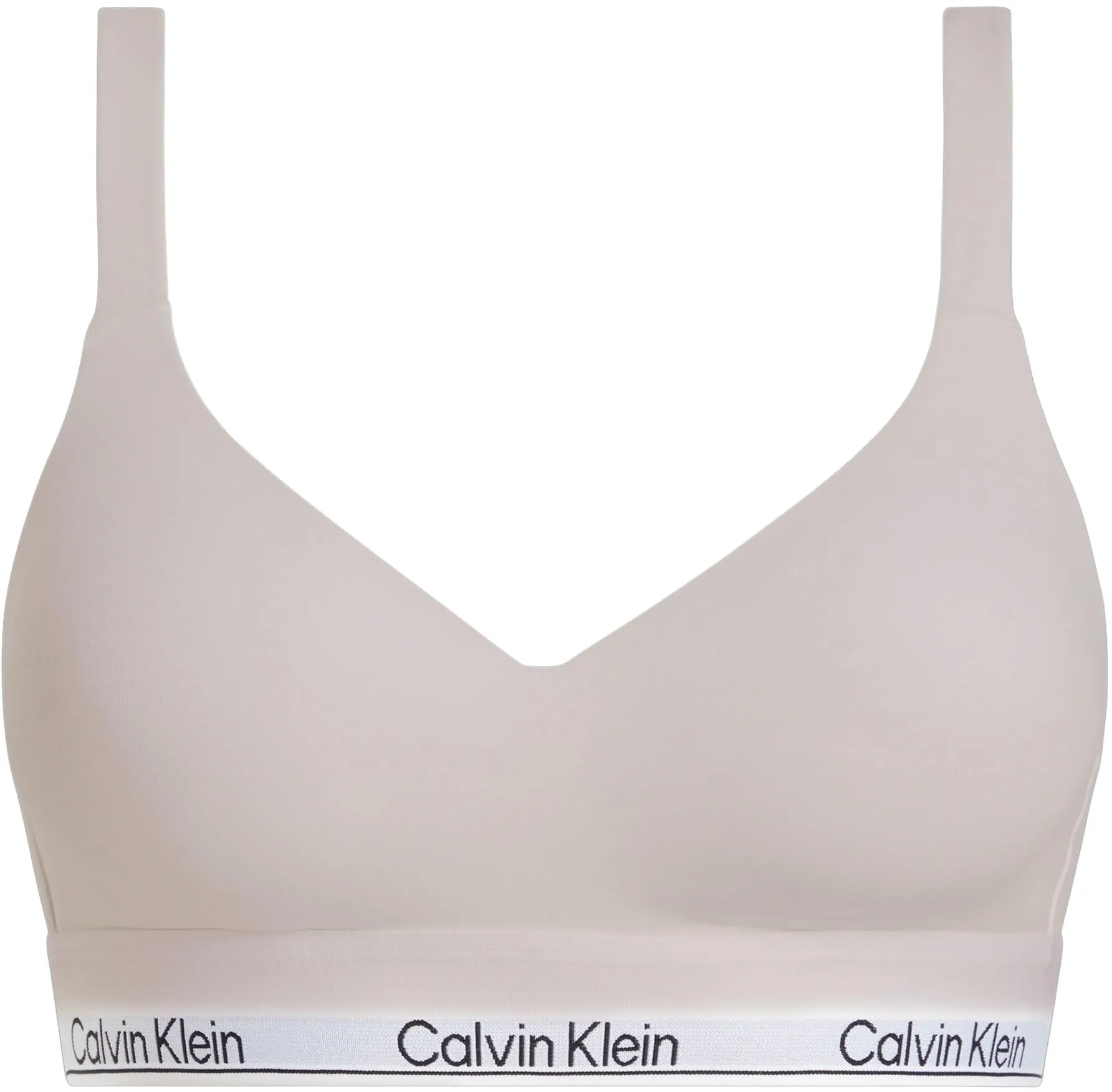 Calvin Klein Reggiseno a Bralette Donna Lift Elasticizzato, Bianco (White), S - immagine 4