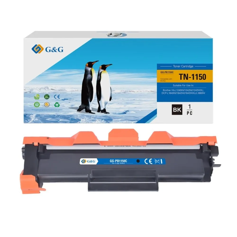 Toner G&G Br Tn1150 K 1000 Pag - immagine 1