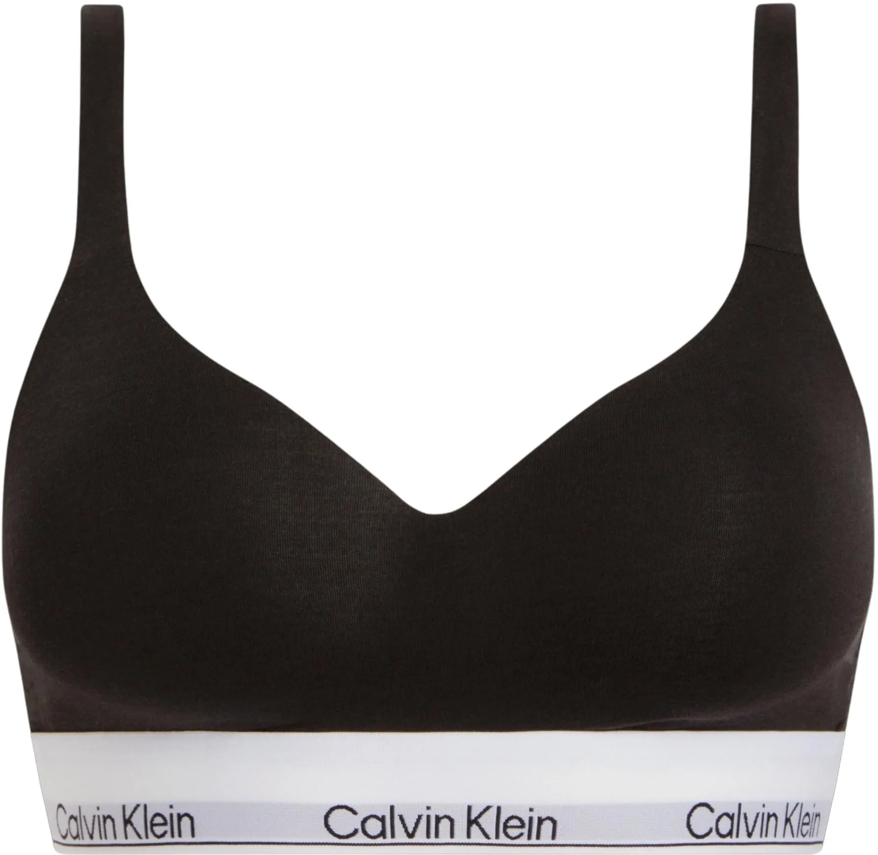 Calvin Klein Reggiseno a Bralette Donna Lift Elasticizzato, Nero (Black), S - immagine 4