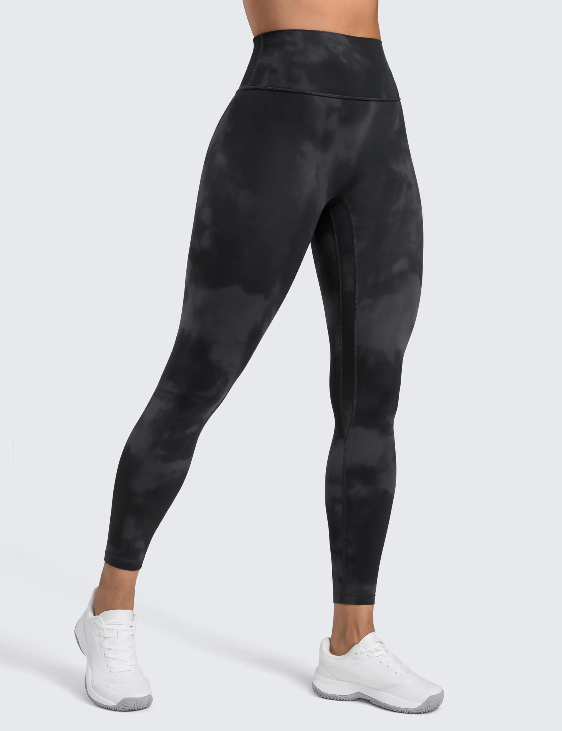 CRZ YOGA Secretsculpt Pilates Leggings 64cm Nero-TieDye 40 - immagine 2