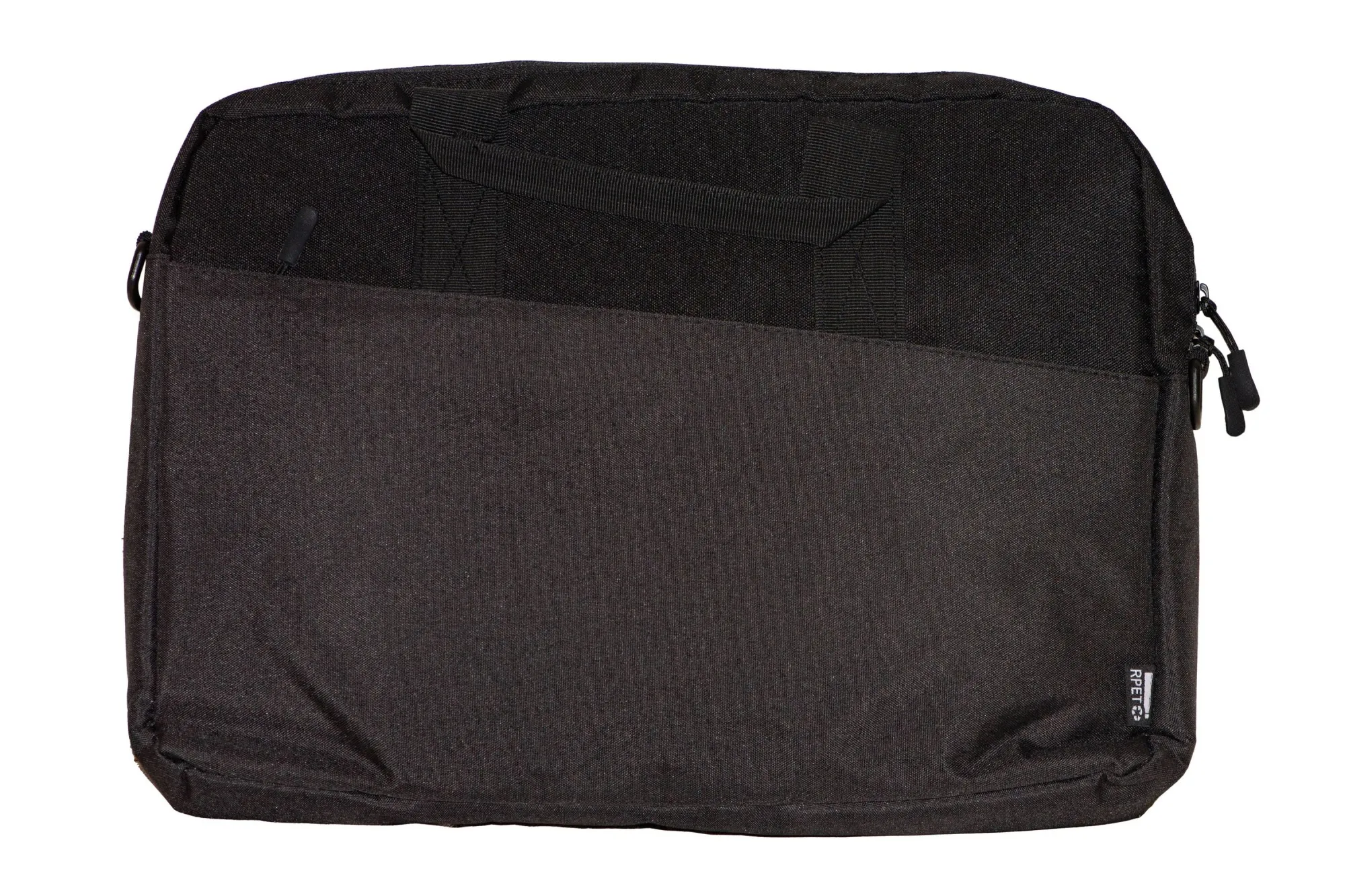 Borsa Per Notebook 15.6 In Plastica Riciclata Rpet 42X29X6 Nero - immagine 1