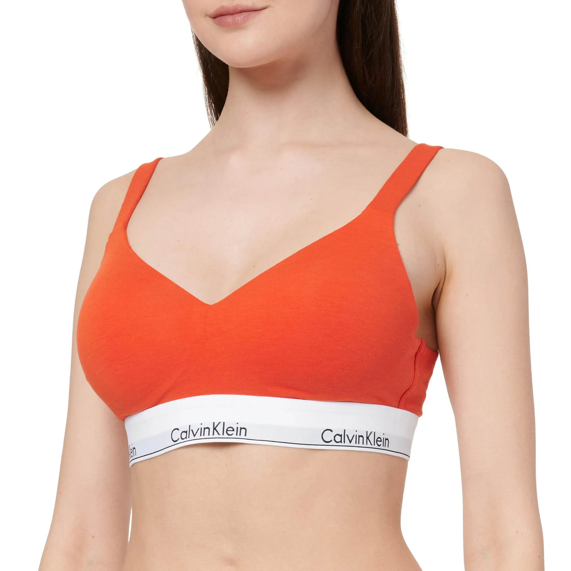 Calvin Klein Brassière Donna, Rosso (Fuso), 62 - immagine 1