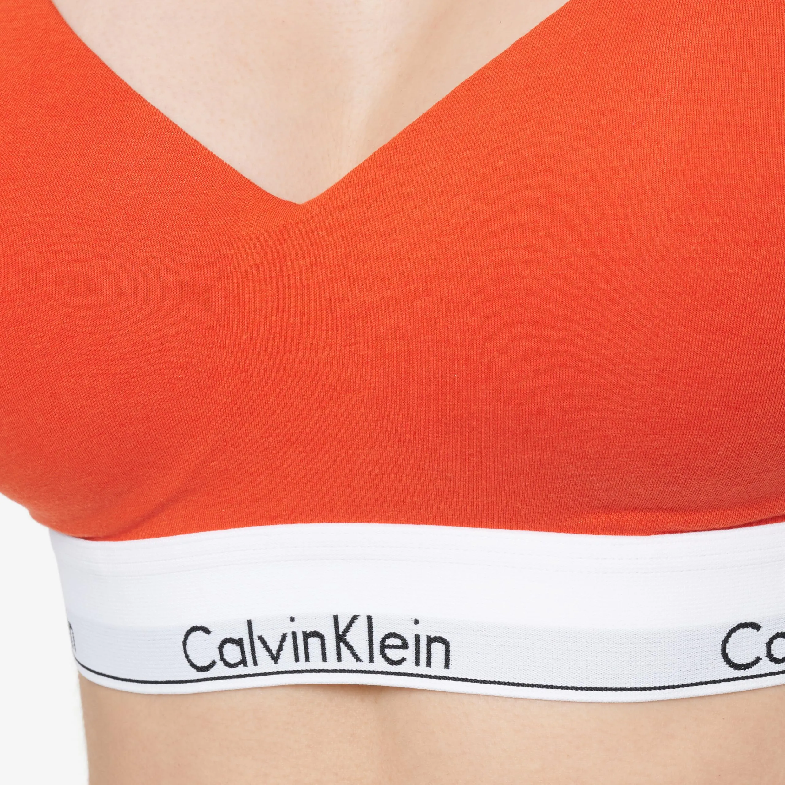 Calvin Klein Brassière Donna, Rosso (Fuso), 62 - immagine 2