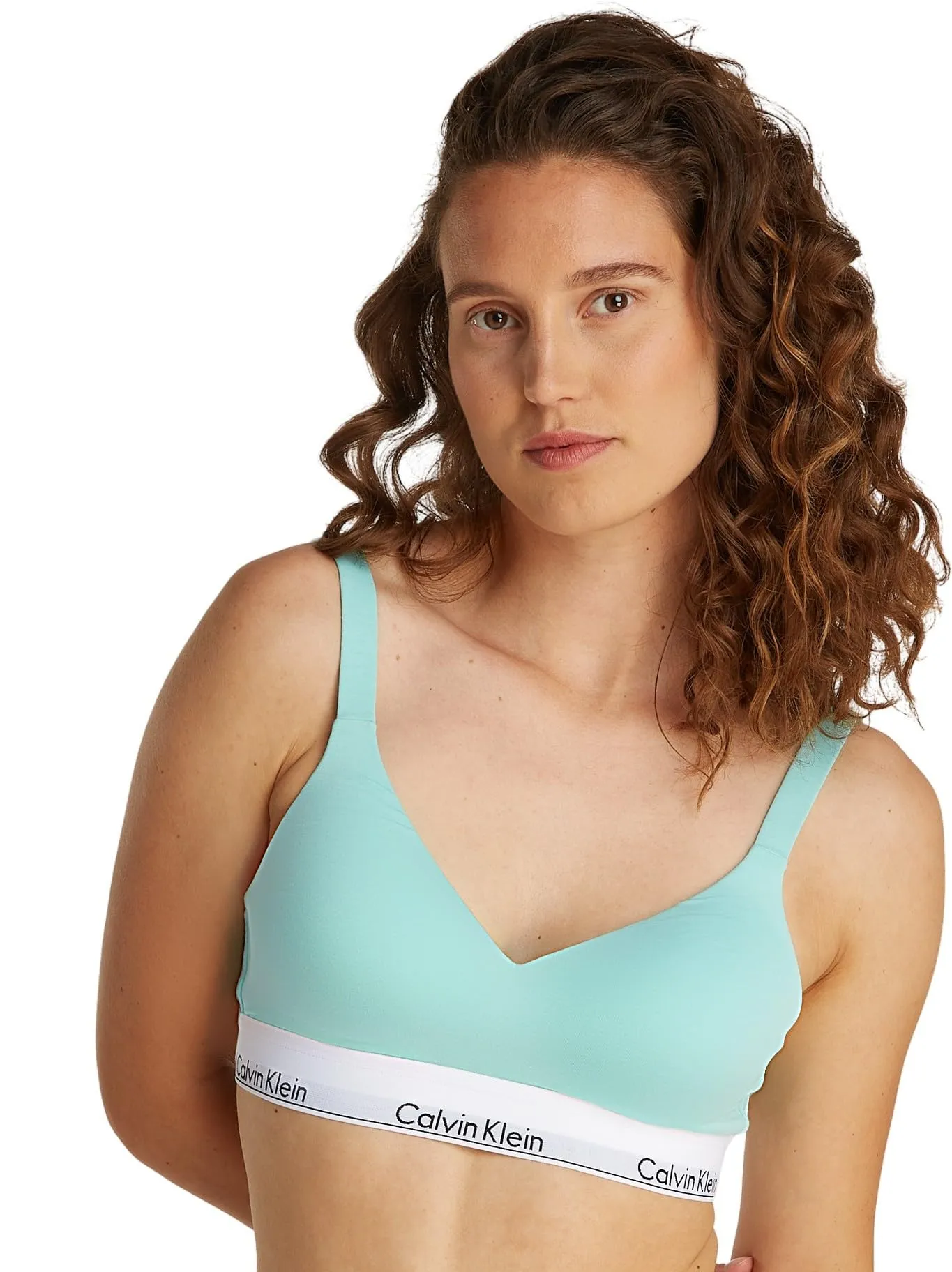 Calvin Klein Lift Bralette Rolling Change 000Qf7900E Brassière, Blue (Beau Blue), S Donna - immagine 1