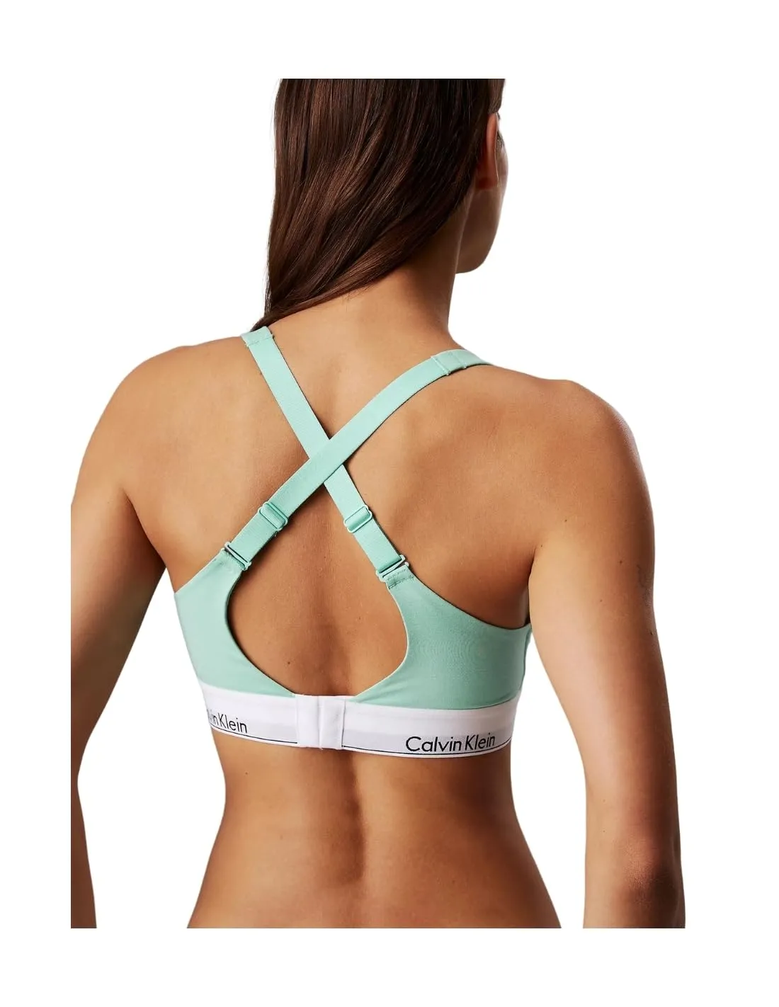 Calvin Klein Lift Bralette Rolling Change 000Qf7900E Brassière, Blue (Beau Blue), S Donna - immagine 3
