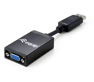 Adattatore Dp-Vga 2K M/F Bk 1920X1080 @60Hz Con Cavo 015Mt - immagine 1