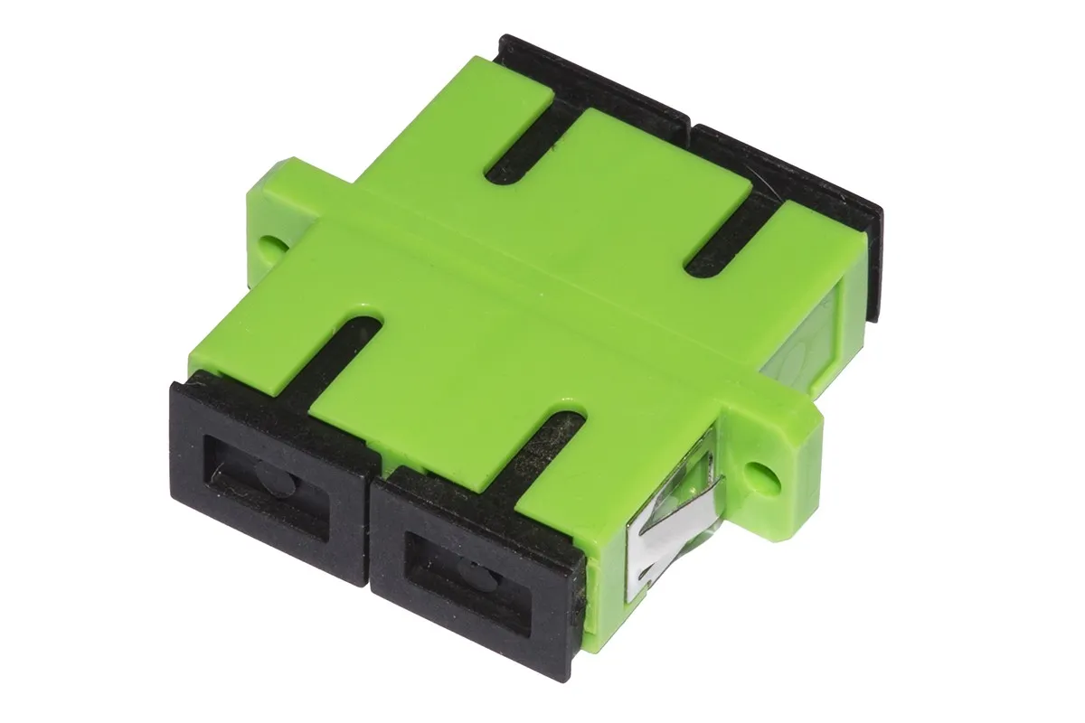 Confezione 12 Adattatori Fibra Ottica Sc/Sc Apc Duplex Singlemode - immagine 1