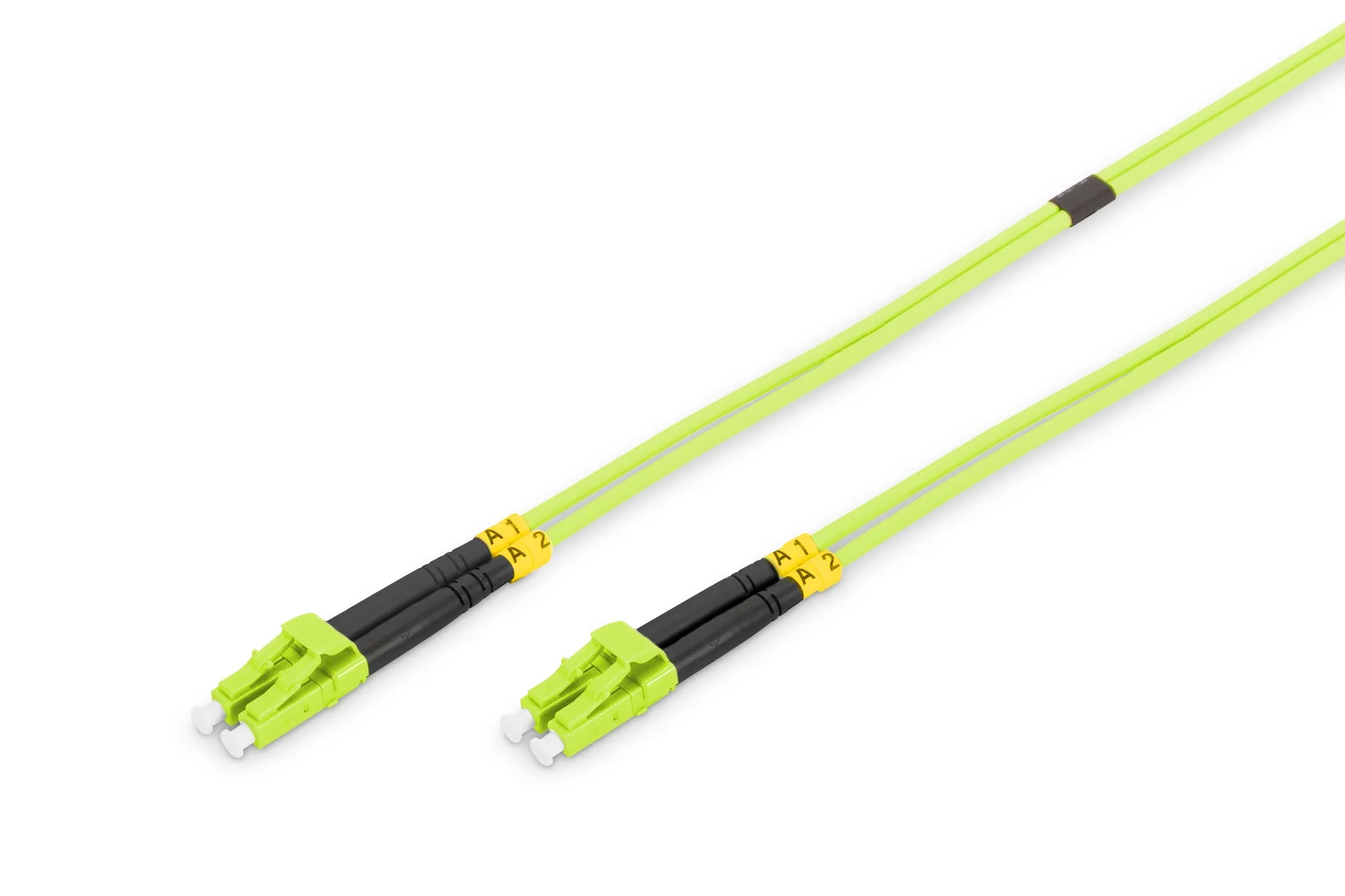 Cavo Fibra Ottica Lc A Lc Multimode Duplex 50/125 Mt 5 Om5 - immagine 1