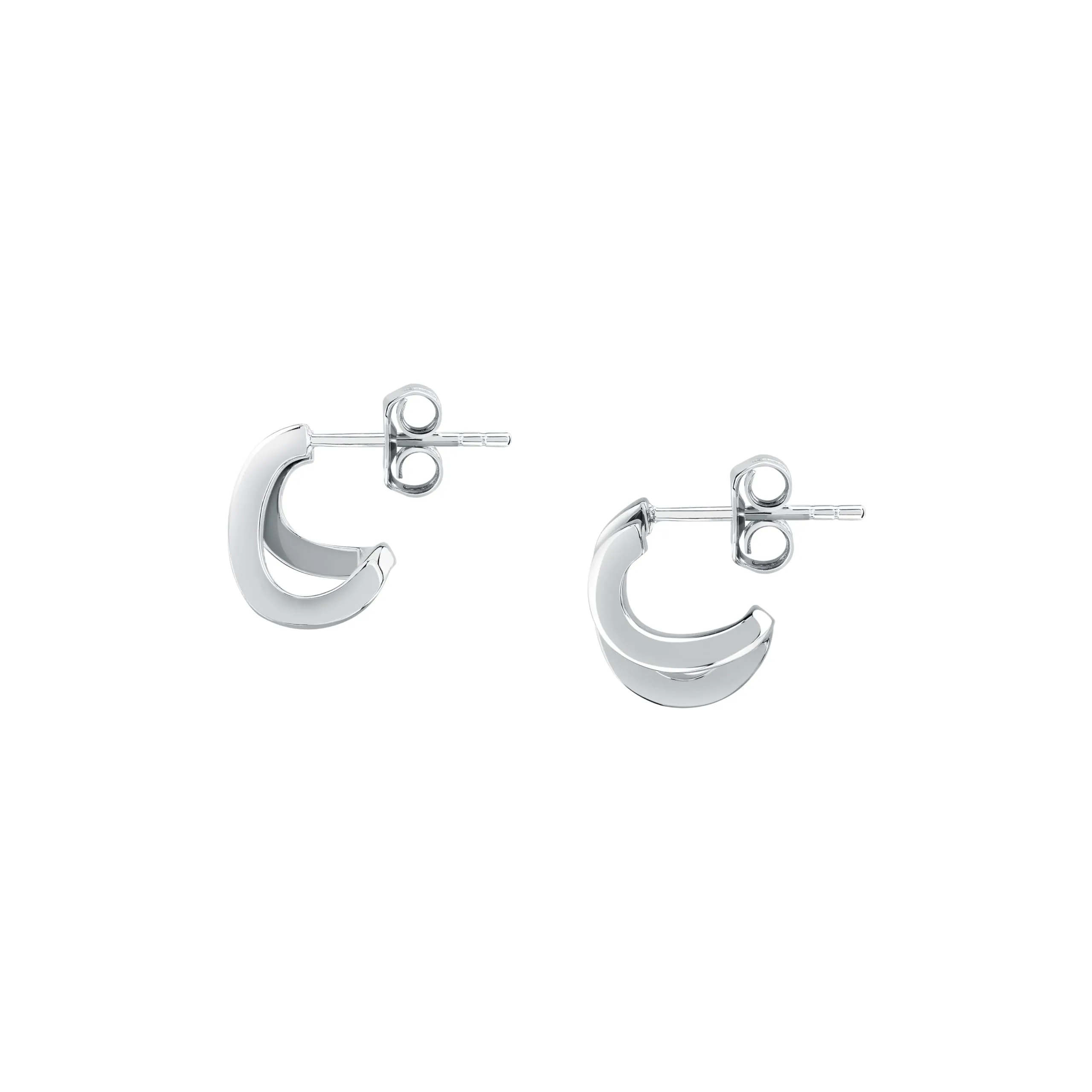 Morellato Orecchini da donna in acciaio, cristalli, collezione CREOLE, regalo per la mamma - SAUP16, acciaio inox - immagine 3