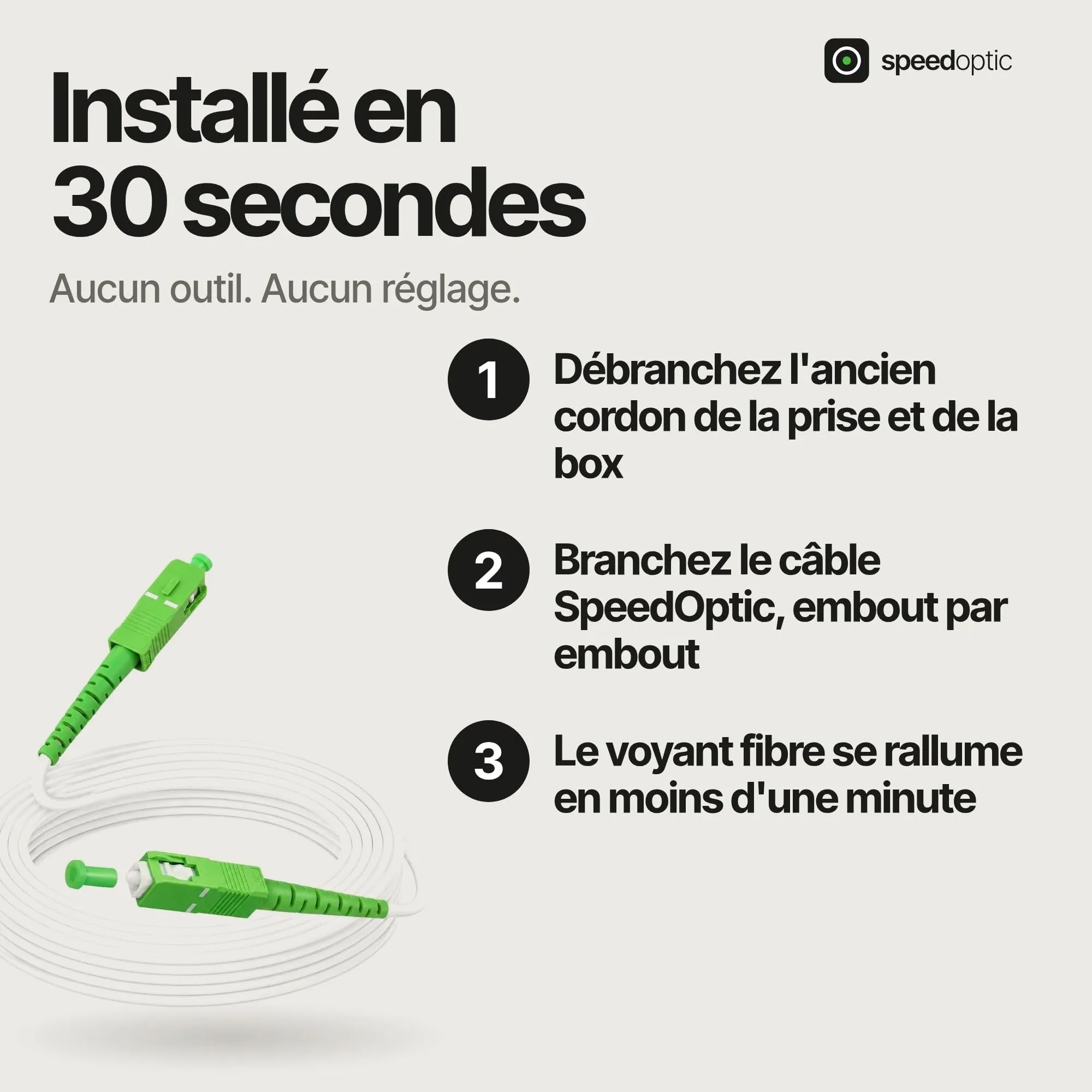 Cavo Fibra Ottica 5 m SC/APC a SC/APC, Prolunga TIM Vodafone Fastweb - immagine 4
