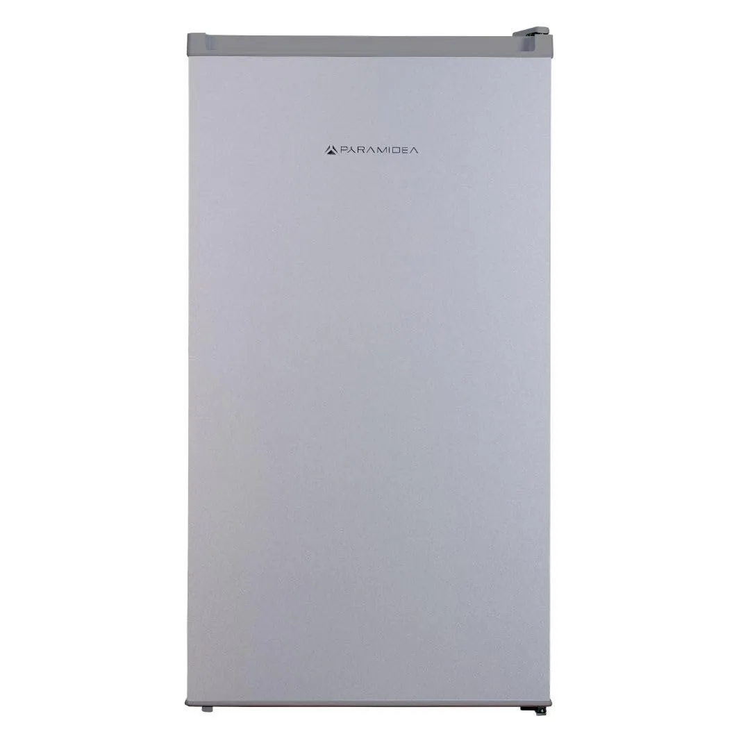 PYRAMIDEA Frigorifero Capacità Totale 100 Litri lordi, Porta reversibile, piedini regolabili Classe E Colore Silver FRG104S - immagine 1