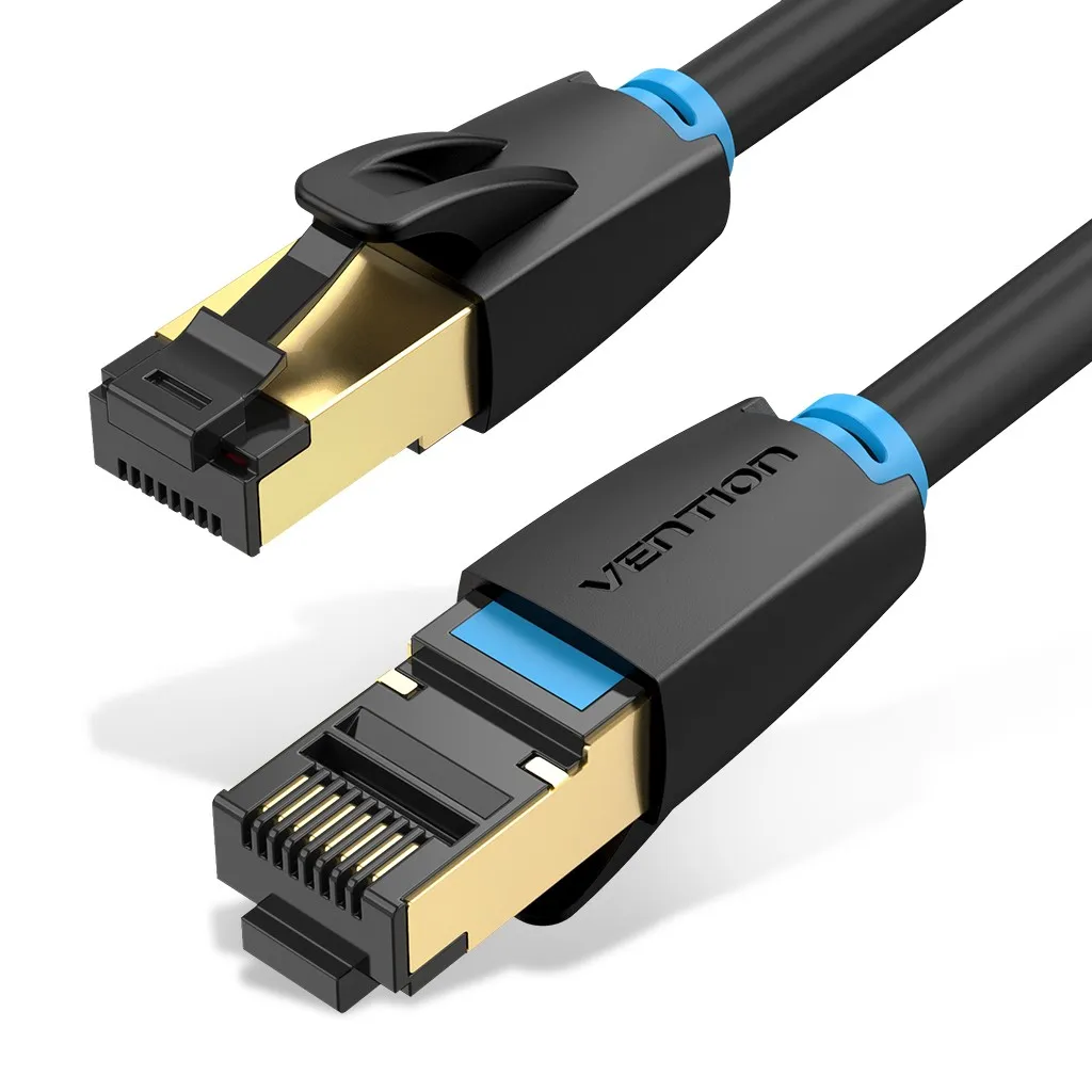 Vention IKABG cavo di rete Nero 15 m Cat8 S/FTP (S-STP) - immagine 1