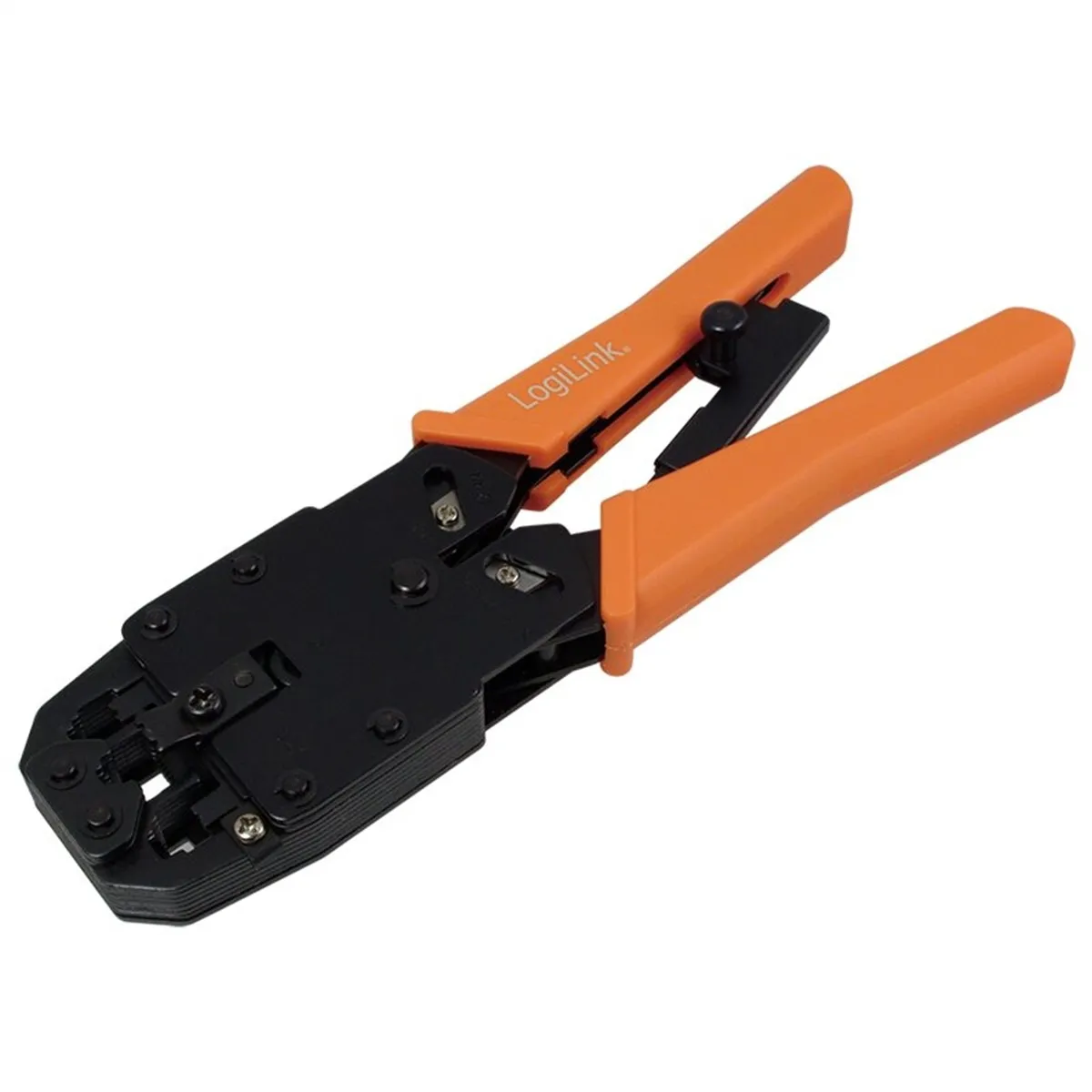 Pinza Universale Per Crimpare Connettori 468 Poli Rj11 Rj12 Rj45 - immagine 1