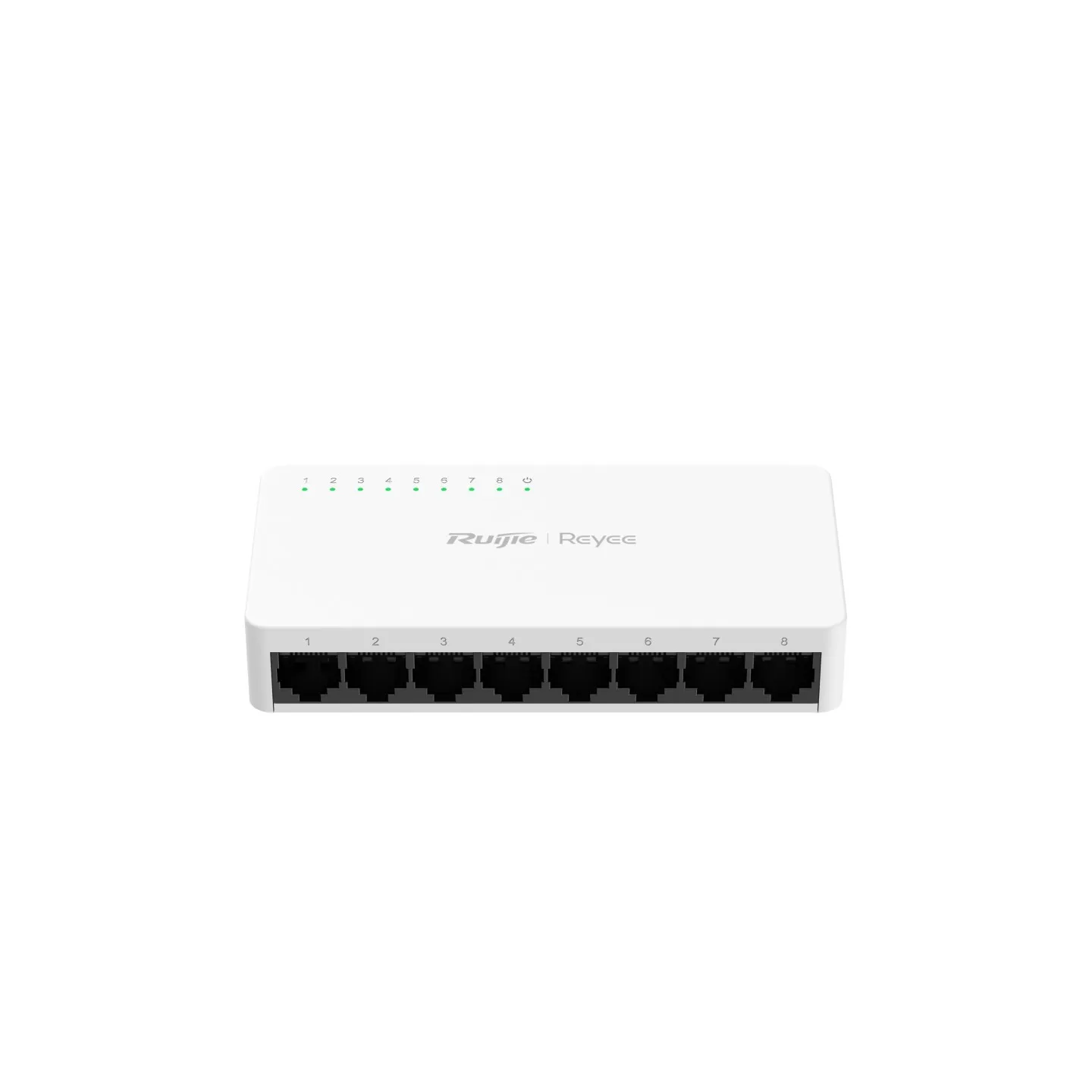 Reyee Switch Non Gestito A 8 Porte Da 10/100 Mbps (Chassis Plastico Desktop) - immagine 1