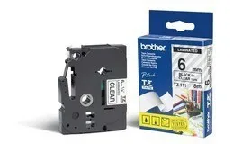Brother TZE111 nastro per etichettatrice TZ - immagine 1