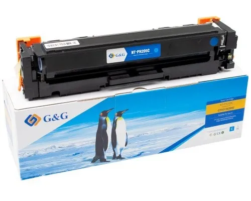 Toner G&G Hp Cf531A(205) C 900 Pag - immagine 1
